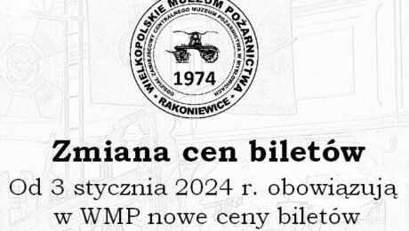 1. Zmiana cen biletów 2024